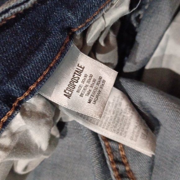 Mens Aero Super Skinny Jeans 30/30 - Picture 3 of 4